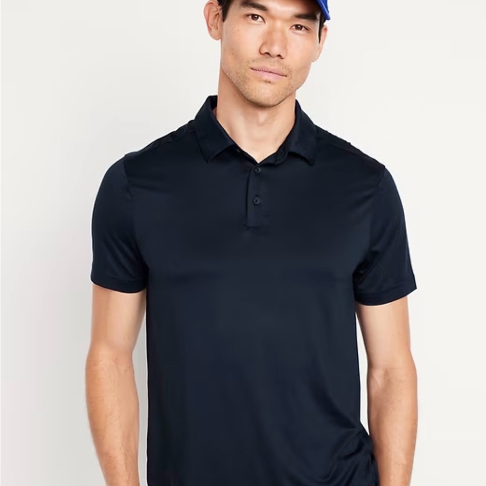 Men’s Old Navy Active Cloud Motion Navy Blue Polo Shirt